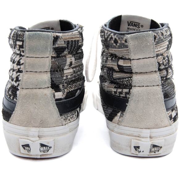 Vans Sk8-Hi Slim Italian Weave Skateboarding Shoes Size Women's 6 Men's 4.5 - Picture 5 of 11